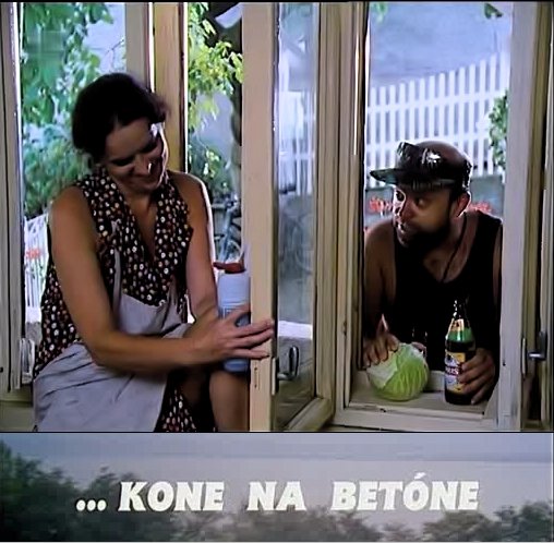 ... kone na betóne ... kone na betóne