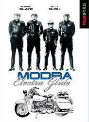 Modrá Electra Glide