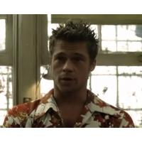 Brad Pitt ve filmu Klub rváčů (1999, režie David Fincher)