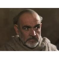 Sean Connery ve filmu Jméno růže (1986, režie Jean-Jacques Annaud)