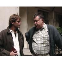 Tomáš Valík a Vlastimil Zavřel ve filmu Muž, který vycházel z hrobu (2001, režie Dušan Klein)