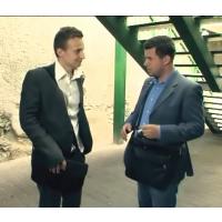 Richard Nedvěd a Patrik Ulrich ve filmu Obchodníci (2013, režie Petr Šícha)