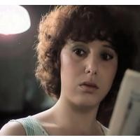 Radoslava Stupková-Boháčová ve filmu Prodavač humoru (1984, režie Jiří Krejčík)