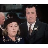 Stella Zázvorková a Zdeněk Dítě v komedii To byla svatba strýčku (1976, režie Zdeněk Podskalský)