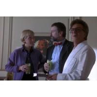 Anne Heche, Robert De Niro a Dustin Hoffman ve filmu Vrtěti psem (režie Barry Levinson)